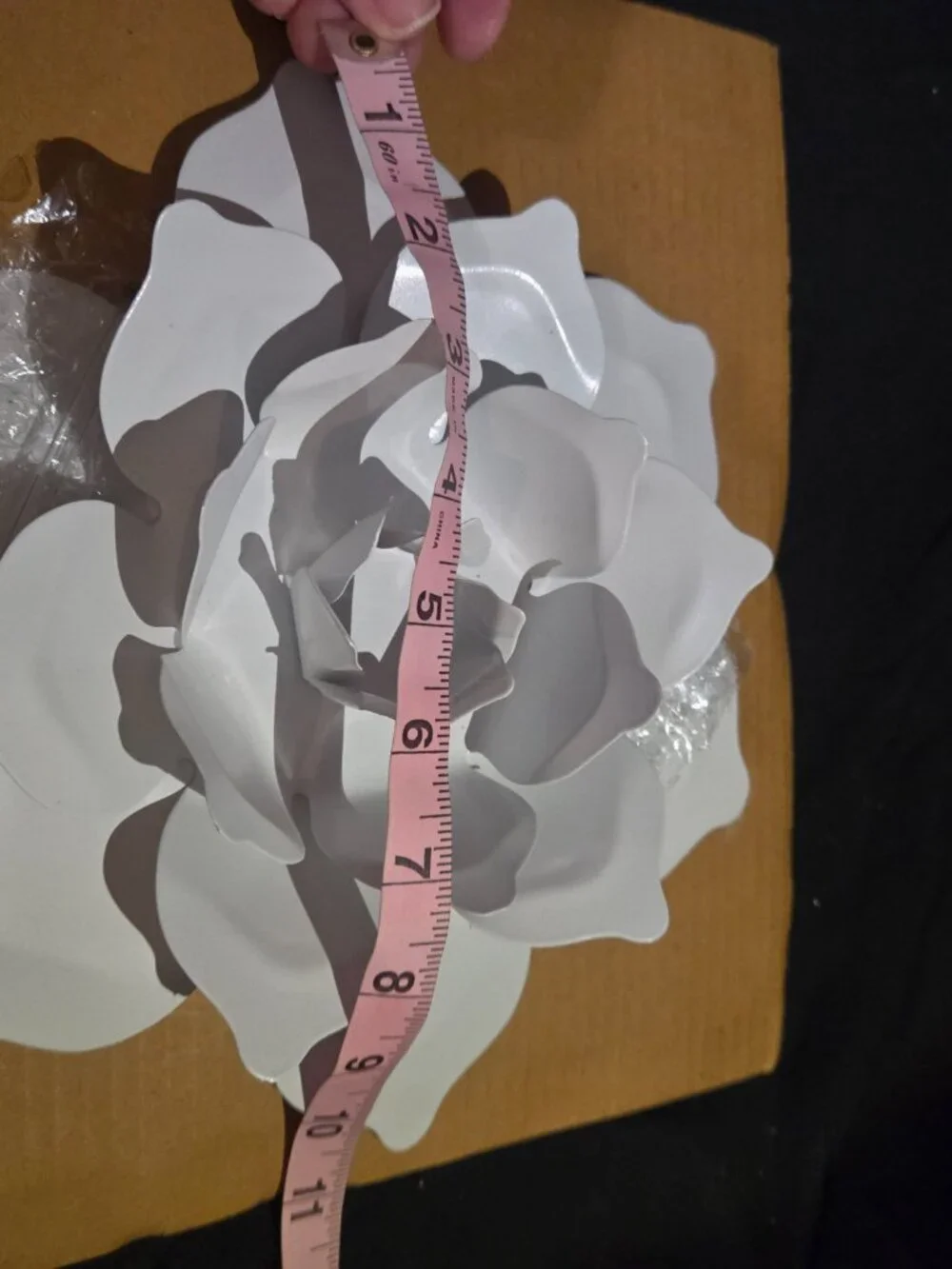 Pottery Barn Kids Metal Flower Wall Decor Set of 4 White Yellow New